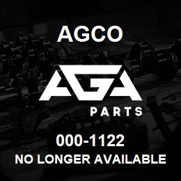 000-1122 Agco NO LONGER AVAILABLE | AGA Parts