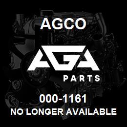 000-1161 Agco NO LONGER AVAILABLE | AGA Parts