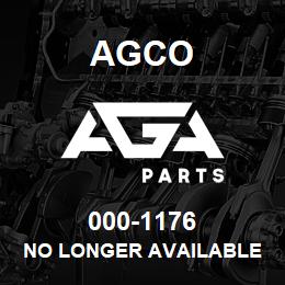 000-1176 Agco NO LONGER AVAILABLE | AGA Parts