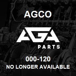 000-120 Agco NO LONGER AVAILABLE | AGA Parts