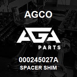 000245027A Agco SPACER SHIM | AGA Parts