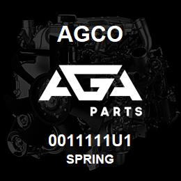 0011111U1 Agco SPRING | AGA Parts