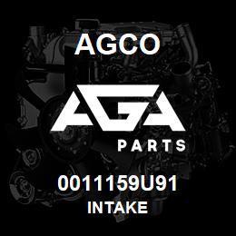 0011159U91 Agco INTAKE | AGA Parts