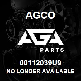 00112039U9 Agco NO LONGER AVAILABLE | AGA Parts