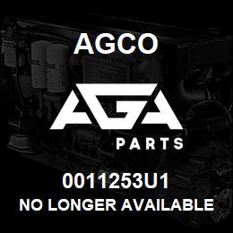 0011253U1 Agco NO LONGER AVAILABLE | AGA Parts