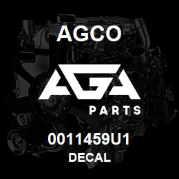 0011459U1 Agco DECAL | AGA Parts