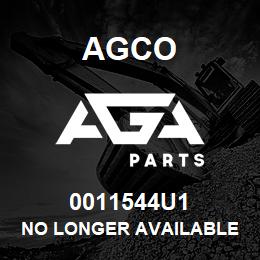 0011544U1 Agco NO LONGER AVAILABLE | AGA Parts