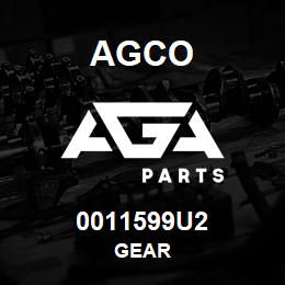 0011599U2 Agco GEAR | AGA Parts