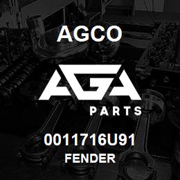 0011716U91 Agco FENDER | AGA Parts