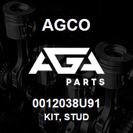 0012038U91 Agco KIT, STUD | AGA Parts