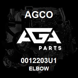 0012203U1 Agco ELBOW | AGA Parts