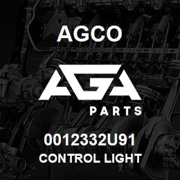 0012332U91 Agco CONTROL LIGHT | AGA Parts