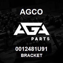 0012481U91 Agco BRACKET | AGA Parts