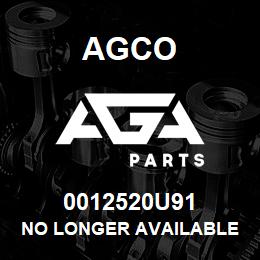 0012520U91 Agco NO LONGER AVAILABLE | AGA Parts