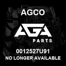 0012527U91 Agco NO LONGER AVAILABLE | AGA Parts