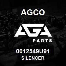 0012549U91 Agco SILENCER | AGA Parts