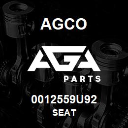0012559U92 Agco SEAT | AGA Parts