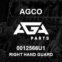 0012566U1 Agco RIGHT HAND GUARD | AGA Parts