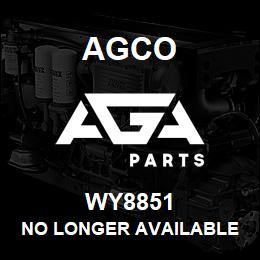 WY8851 Agco NO LONGER AVAILABLE | AGA Parts