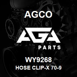 WY9268 Agco HOSE CLIP-X 70-9 | AGA Parts