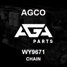 WY9671 Agco CHAIN | AGA Parts