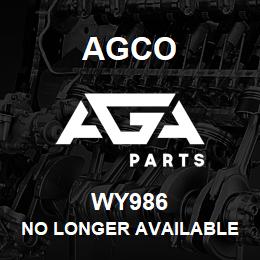 WY986 Agco NO LONGER AVAILABLE | AGA Parts