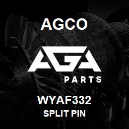 WYAF332 Agco SPLIT PIN | AGA Parts