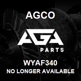 WYAF340 Agco NO LONGER AVAILABLE | AGA Parts