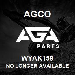 WYAK159 Agco NO LONGER AVAILABLE | AGA Parts