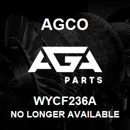 WYCF236A Agco NO LONGER AVAILABLE | AGA Parts