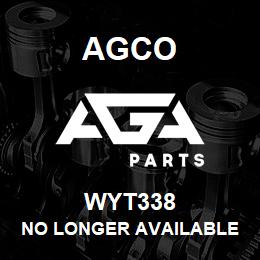 WYT338 Agco NO LONGER AVAILABLE | AGA Parts