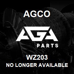 WZ203 Agco NO LONGER AVAILABLE | AGA Parts