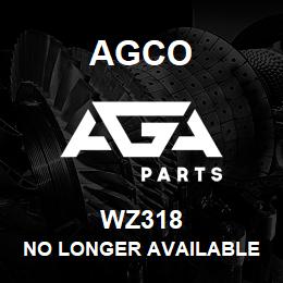 WZ318 Agco NO LONGER AVAILABLE | AGA Parts