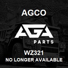 WZ321 Agco NO LONGER AVAILABLE | AGA Parts