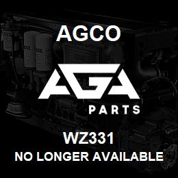 WZ331 Agco NO LONGER AVAILABLE | AGA Parts