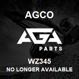 WZ345 Agco NO LONGER AVAILABLE | AGA Parts