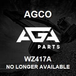 WZ417A Agco NO LONGER AVAILABLE | AGA Parts