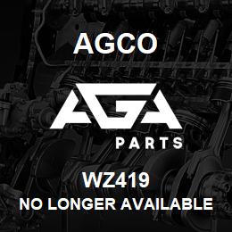 WZ419 Agco NO LONGER AVAILABLE | AGA Parts