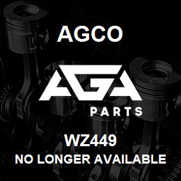 WZ449 Agco NO LONGER AVAILABLE | AGA Parts