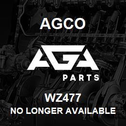 WZ477 Agco NO LONGER AVAILABLE | AGA Parts