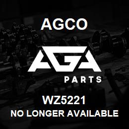 WZ5221 Agco NO LONGER AVAILABLE | AGA Parts