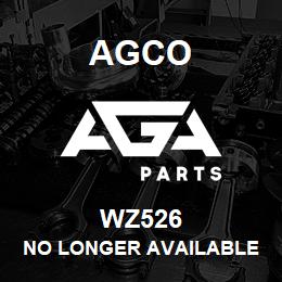 WZ526 Agco NO LONGER AVAILABLE | AGA Parts