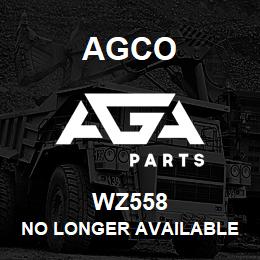 WZ558 Agco NO LONGER AVAILABLE | AGA Parts