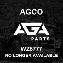 WZ5777 Agco NO LONGER AVAILABLE | AGA Parts