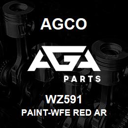 WZ591 Agco PAINT-WFE RED AR | AGA Parts