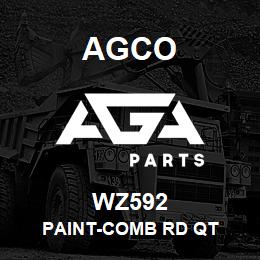 WZ592 Agco PAINT-COMB RD QT | AGA Parts