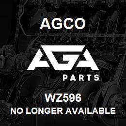 WZ596 Agco NO LONGER AVAILABLE | AGA Parts