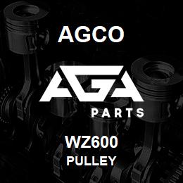 WZ600 Agco PULLEY | AGA Parts