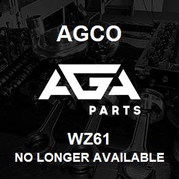 WZ61 Agco NO LONGER AVAILABLE | AGA Parts