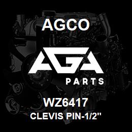 WZ6417 Agco CLEVIS PIN-1/2" | AGA Parts